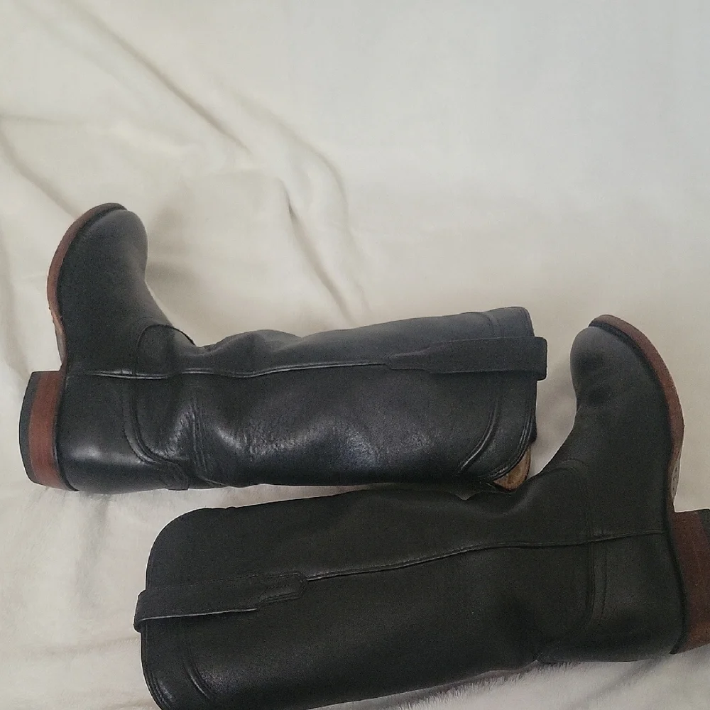 Tecovas Black Leather  Boots